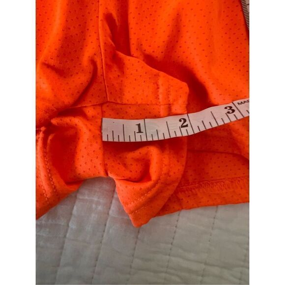 Cotton Candy Orange LOVE print Shorts with drawstring legs and elastic waist - Picture 6 of 6